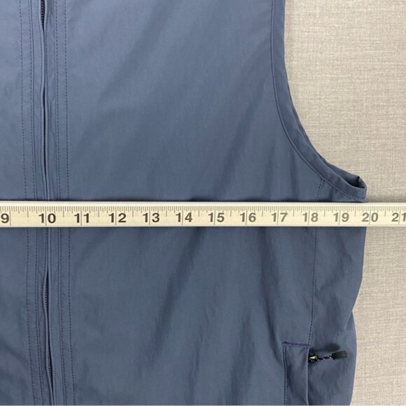 Vineyard Vines Sleeveless Vest Sz Small Steel Blue - Picture 10 of 10